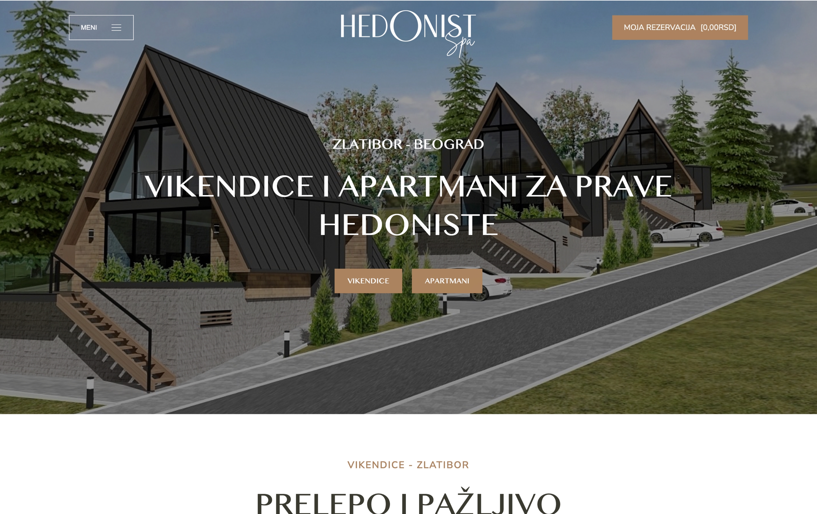 HedonistSpa web-sajt